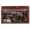 Image 1 : Rare and Historic Cased Factory Deluxe Gustave Young Engraved Samuel Colt Presentation Model 1849 Po
