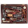 Image 1 : Exceptional Samuel Colt Presentation Triple Cased Model 1851 Navy, 1849 Pocket Model and 1855 Sideha