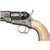 Image 3 : Cased and Engraved Colt Model 1862 Pocket Navy Revolver with Ivory Grip