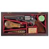 Image 1 : Cased Colt Model 1849 Percussion Pocket Revolver