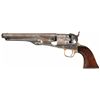 Image 2 : Extremely Rare Colt Model 1860 Army Revolver with Two-Digit Serial Number 61 and Navy Size Grips
