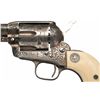 Image 2 : Extraordinary Documented Factory Engraved, Silver-Plated, Colt Single Action 44-40 Frontier Six Shoo