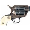Image 3 : Exceptional First Generation Colt Single Action Army Revolver Documented with Ivory Grips and Factor