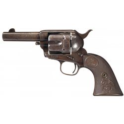 Documented Western Shipped Fine Black Powder Colt Sheriff's Model Frontier Six Shooter Single Action