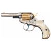 Image 1 : Documented Deluxe Factory Engraved Nickel and Gold Exhibition Colt Model 1877 Thunderer Storekeeper