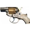 Image 2 : Documented Deluxe Factory Engraved Nickel and Gold Exhibition Colt Model 1877 Thunderer Storekeeper