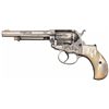 Image 1 : Magnificent Documented Factory Engraved Colt Model 1877 Double Action Thunderer Revolver with Pearl