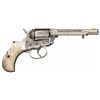 Image 4 : Magnificent Documented Factory Engraved Colt Model 1877 Double Action Thunderer Revolver with Pearl
