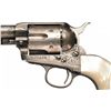 Image 2 : Documented Cuno Helfricht Factory Engraved Silver-Plated Colt Single Action Army Revolver with Facto