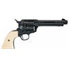 Image 2 : Beautiful Engraved First Generation Colt Single Action Army Revolver with Ivory Grips