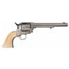 Image 2 : Outstanding, Documented Ainsworth Inspected, Nickel-Plated, U.S. Colt Cavalry Model Revolver with Iv