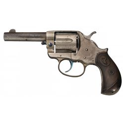 Scarce "Sheriffs" Model Colt 1878 Frontier Six Shooter Double Action Revolver with Rare 4 Inch Barre