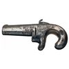Image 2 : Outstanding Silver Plated Moore's Patent Firearms Co. No. 1 Deringer with Rare Arrow Markings and Ca