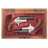 Image 1 : Spectacular Cased Pair of Colt Third Model Thuer .41 Caliber Derringers
