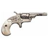 Image 2 : Outstanding Factory Engraved Colt Open Top Pocket Revolver with Pearl Grips