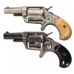 Collector's Lot of Two Colt New Line Revolvers