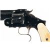 Image 3 : Very Fine Attractive Smith & Wesson Model 3 Second Model Russian Single Action Revolver with Ivory G