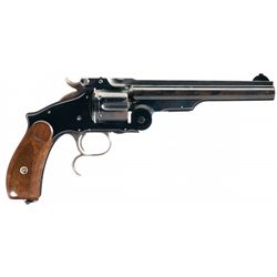 Excellent and Interesting Smith & Wesson Number Three New Model Russian Single Action Target Revolve