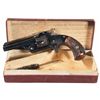 Image 1 : Attractive Smith & Wesson Model 1 1/2 32 Centerfire Single Action Revolver with Rare Red Mottled Gri
