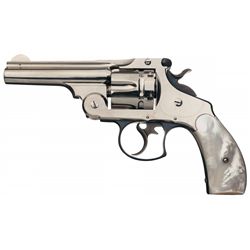 Excellent Early Three Digit Serial Number Smith & Wesson Model 44 Double Action Frontier Revolver wi