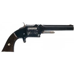Superb Condition Smith & Wesson Number Two Army Revolver with Rare Five Inch Barrel