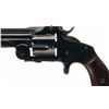 Image 2 : Spectacular Smith & Wesson First Model .38 Single Action Baby Russian Revolver with Factory Picture