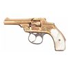 Image 1 : Scarce Factory Engraved Gold Plated Inscribed Smith & Wesson 1st Model Safety Hammerless Double Acti