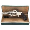 Image 1 : Outstanding Smith & Wesson 38 Single Action 2nd Model Revolver with Rare Mottled Grips and Factory B