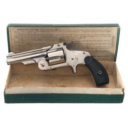 Attractive British Proofed Smith & Wesson First Model .38 Single Action Baby Russian Revolver with F