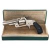 Image 1 : Attractive British Proofed Smith & Wesson First Model .38 Single Action Baby Russian Revolver with F