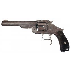 Ludwig & Lowe Copy of a Smith & Wesson Russian Model Single Action Revolver