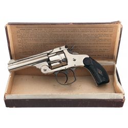 Scarce Three Digit Serial Number Smith & Wesson 1st Model Double Action Revolver with Box