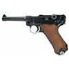 Image 1 : Outstanding World War II Nazi 1942 Dated Mauser Banner "Eagle/L" Police Luger Semi-Automatic Pistol