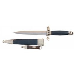 National Socialist Flying Corps (NSFK) Dagger with Scabbard and Belt Hanger
