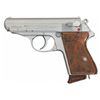 Image 1 : Walther Model PPK Semi-Automatic Pistol with Rare "Verchromt" Finish