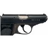 Image 2 : Exceptional World War II Walther Nazi Police Marked PPK Semi-Automatic Pistol
