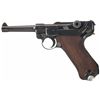 Image 1 : Excellent World War II Nazi 1940 Dated Mauser 42 Code Luger Semi-Automatic Pistol Rig with Nazi Poli