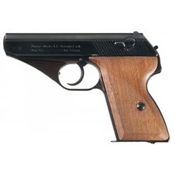 Excellent Nazi Military Proofed Mauser HSc Police Pocket Pistol with GI General Inscribed Holster