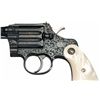 Image 2 : Attractive Engraved Colt Camp Perry Single Shot Single Action Pistol with Pearl Grips and Factory Le
