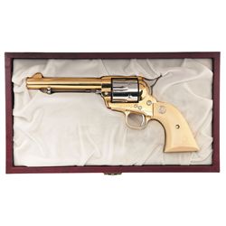 Cased Documented "One-Of-A-Kind" Colt Special Order Serial Number 1 Alabama Sesquicentennial "Govern