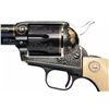 Image 2 : Exhibition Quality Engraved Gold Inlaid Colt Second Generation Single Action Army Revolver with Ivor