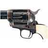 Image 2 : Engraved Colt Single Action 3rd Generation Revolver with Ivory Grips