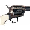 Image 3 : Engraved Colt Single Action 3rd Generation Revolver with Ivory Grips