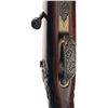 Image 6 : Magnificent Engraved Gold Inlaid Mauser Model 66S Bolt Action Rifle with Scope and Carved Stock