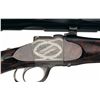 Image 3 : Exceptional Signed Funk Engraved Hagn Custom Falling Block Single Shot Rifle with Scope