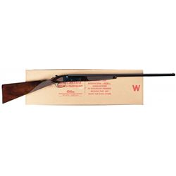 Winchester Model 21 Side by Side 20 Gauge Shotgun with Straight Grip Stock and Box