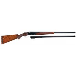Early Pre-War Winchester Model 21 Skeet/Trap Grade Side by Side Shotgun with Extra Set of Barrels, F