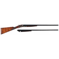 L.C. Smith Ideal Grade Side by Side Shotgun with an Extra Set of Barrels