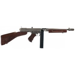 Desirable World War II Savage Arms Corp Model 1928A1 Thompson Submachine Gun