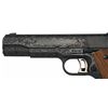 Image 2 : Spectacular Cased Jan Gwinnell Signed Factory Master Engraved Colt Gold Cup National Match Semi-auto